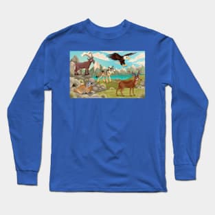 Mountain Scene 2 Long Sleeve T-Shirt